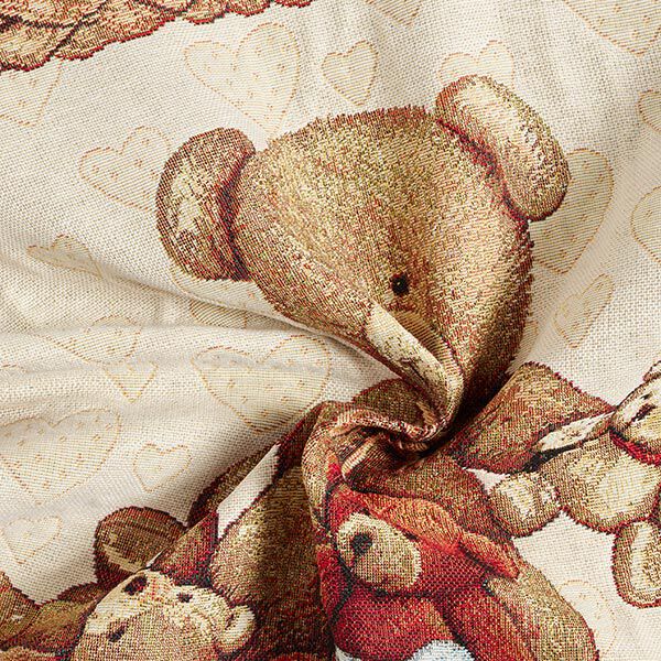 Decostof tapijtstuk Teddyberen – beige,  image number 3