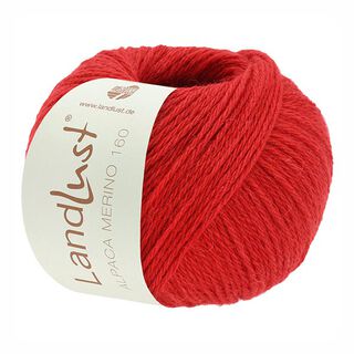 LANDLUST Alpaca Merino 160, 50g | Lana Grossa – rood, 