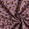 French Terry Luipaardprint – lila,  thumbnail number 3