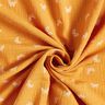 Mousseline/dubbel gehaakte stoffen delicate vlinders – currygeel,  thumbnail number 3