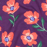 Sweatshirt geruwd Bloemen | by Poppy – roodlila/kreeft,  thumbnail number 2