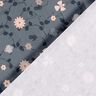 Katoenen stof Popeline Scandinavische boomdecoraties – leigrijs,  thumbnail number 4