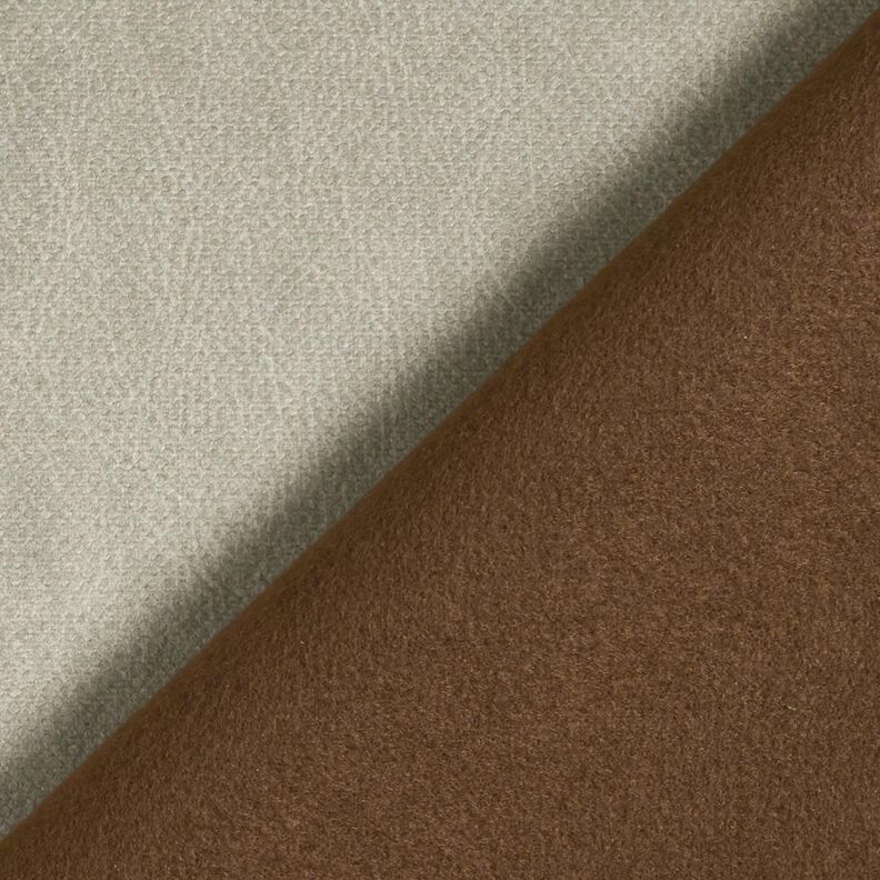 Bekledingsstof Fluweellook – licht taupe,  image number 3