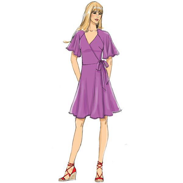 Wikkeljurk, Butterick 6554 | 40 - 48, image number 5