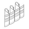 Vouwband 1x, 90 mm – transparant | Gerster,  thumbnail number 5