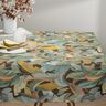Decostof Half panama Bananenbladeren – koper/kaki,  thumbnail number 7