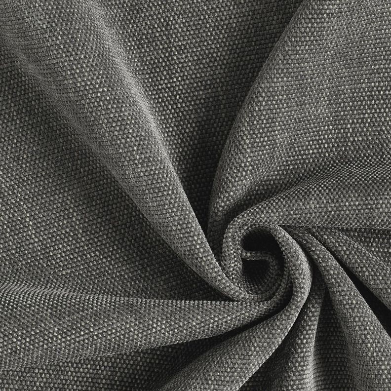 Bekledingsstof Chenille-stof – donkergrijs, image number 1