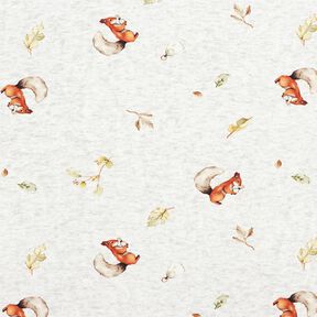 Alpenfleece Eekhoorn – natuur/lichtgrijs,  Alpenfleece Eekhoorn – natuur/lichtgrijs,