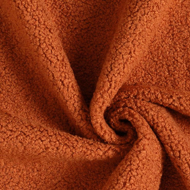 Bekledingsstof Schapenvacht look – terracotta,  image number 1