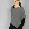 MEVROUW PENNY Asymmetrische omkeerbare poncho | Studio Schnittreif | Eén maat,  thumbnail number 3