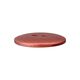 Polyester knoop Metallic 2-gats – rood,  thumbnail number 2