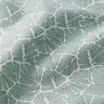 Gecoate katoen abstracte minibladeren – licht mint/wit,  thumbnail number 3