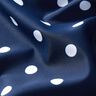 Badpakstof Polkadots – marineblauw/wit,  thumbnail number 2