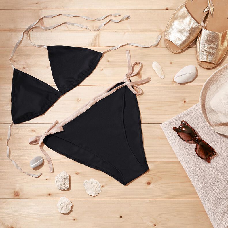 Badpakstof SPF 50 – zwart,  image number 6