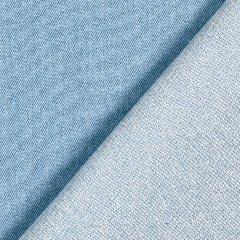 Katoen-denim zwaar – lichtblauw,  image number 3