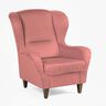Bekledingsstof Fluweel – roze,  thumbnail number 5