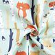 Decostof Half panama Bosdieren – mint,  thumbnail number 3