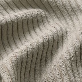Bekledingsstof zacht corduroy – licht taupe, 
