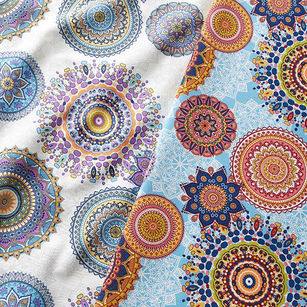 Decostof Canvas Mandala – blauw, image number 5