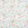 Popeline eenhoorn – babyblauw/lichtroze,  thumbnail number 1