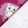 Katoenjersey Kattenmeisje | Glitzerpüppi  – framboos,  thumbnail number 4