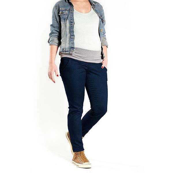 Jeansstof Rocco – navy,  image number 4