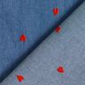 Chambray  – jeansblauw/vuurrood,  thumbnail number 4