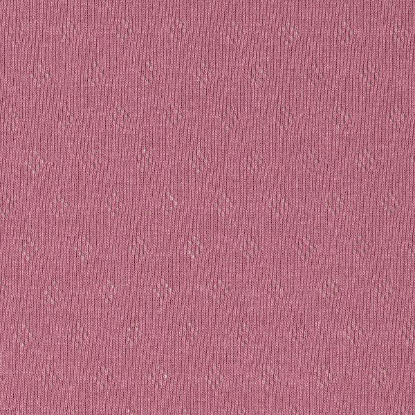 Fijngebreide jersey met gaatjesmotief – pastelviolet,  image number 3