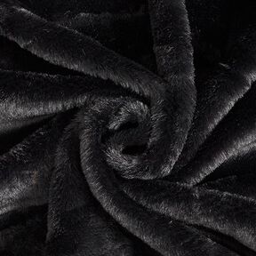 Nepbont effen – zwart, 