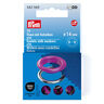 Oogjes met sluitringen [15 stuks | Ø 14 mm] | Prym – pink/zilver metallic,  thumbnail number 1