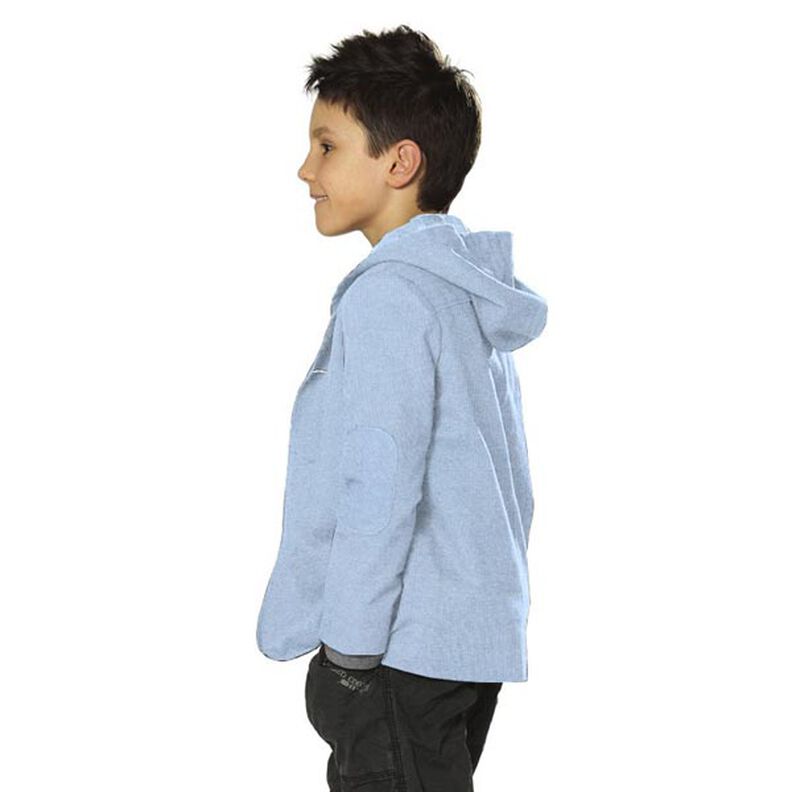 Sweatshirt Melange Licht – lichtblauw,  image number 6
