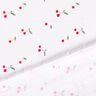 Mousseline/dubbel gehaakte stoffen Aquarel kersen Digitaal printen – wit,  thumbnail number 4