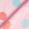 Gezellige fleece kleurrijke stippen – lichtroze,  thumbnail number 4