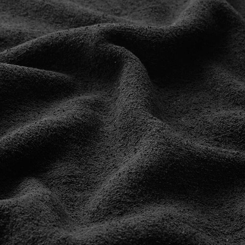 Katoen Sweater Terry fleece – zwart, image number 2