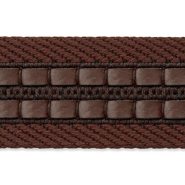 Tassenband [ Breedte: 35 mm ] – bruin,  image number 2