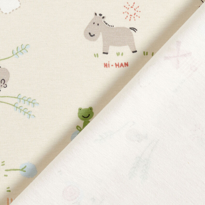 Katoenjersey Babydieren – ecru, image number 5
