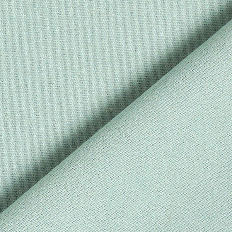 Katoenflanel Effen – mint,  image number 4