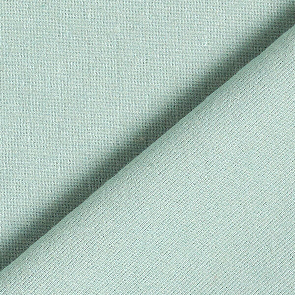 Katoenflanel Effen – mintgroen,  image number 4