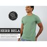 HERR BELA - sportief overhemd met diagonale zijnaad, Studio Schnittreif  | 42 - 60,  thumbnail number 1
