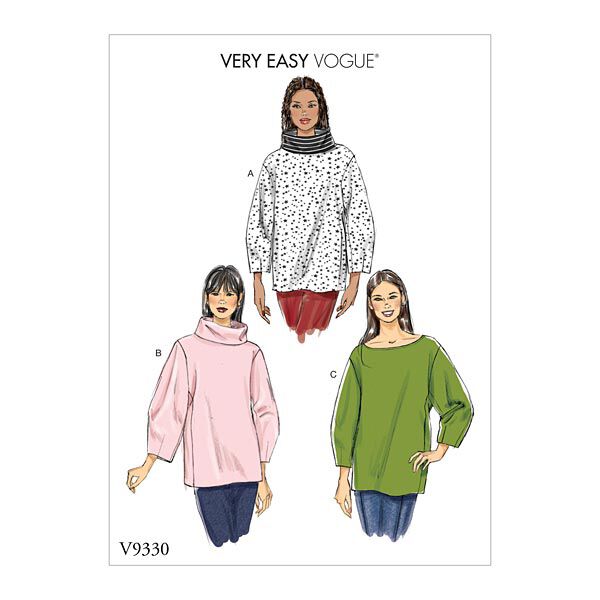 Top, Vogue 9330 | 32 - 48, image number 1