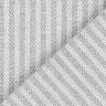 Meubelstof jacquard strip – lichtgrijs,  thumbnail number 3