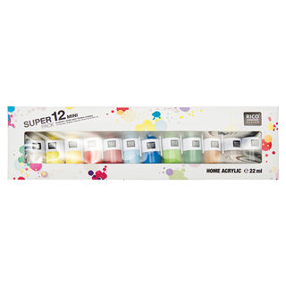 Home Acrylic Super Set [12 Stuk] | Rico Design, 