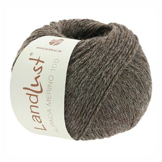 LANDLUST Alpaca Merino 100, 50g | Lana Grossa – moerasbruin, 