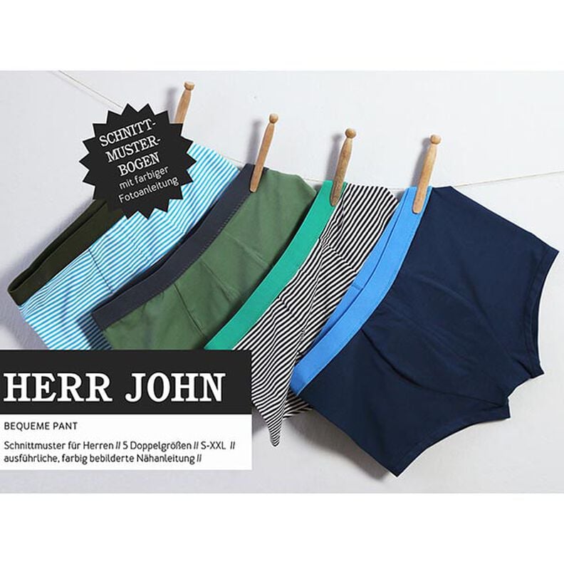 MENEER JOHN Comfortabele broek voor heren | Studio Studio Schnittreif | S-XXL,  image number 1