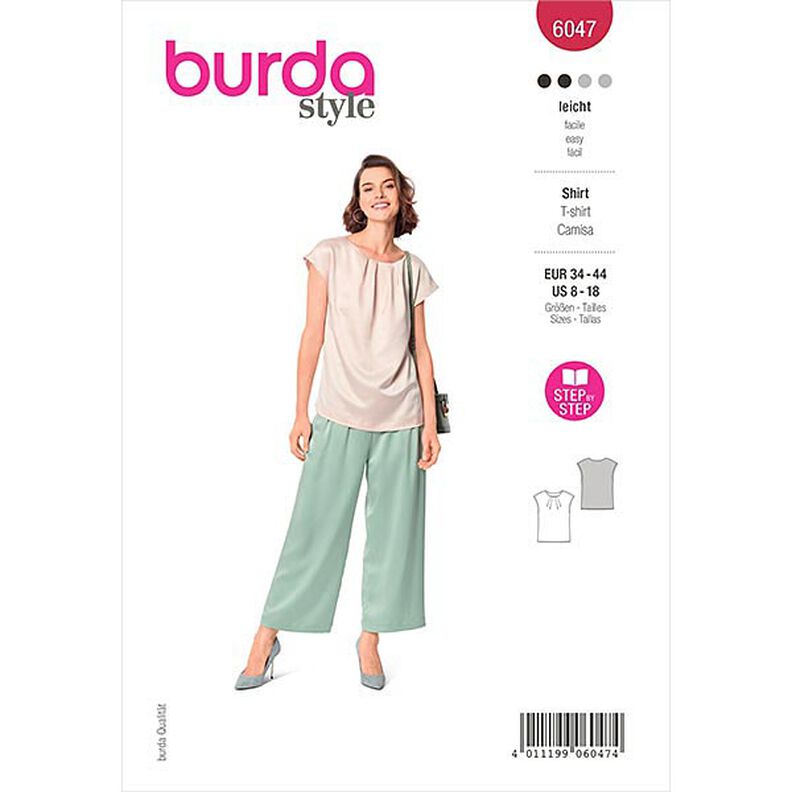 Shirt, Burda 6047 | 34-44,  image number 1