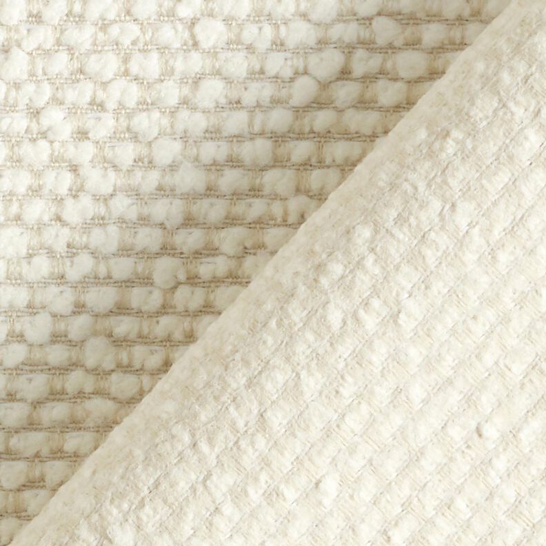 Outdoorstof Bouclé-look – creme,  image number 4