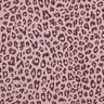 Viscose-linnen-mix Luipaardprint | Poppy Fabrics – licht oudroze/aubergine,  thumbnail number 1