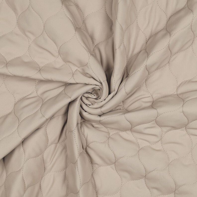 Doorgestikte stof Cirkelvormig motief | Poppy Fabrics &ndash; donkerbeige,  image number 3