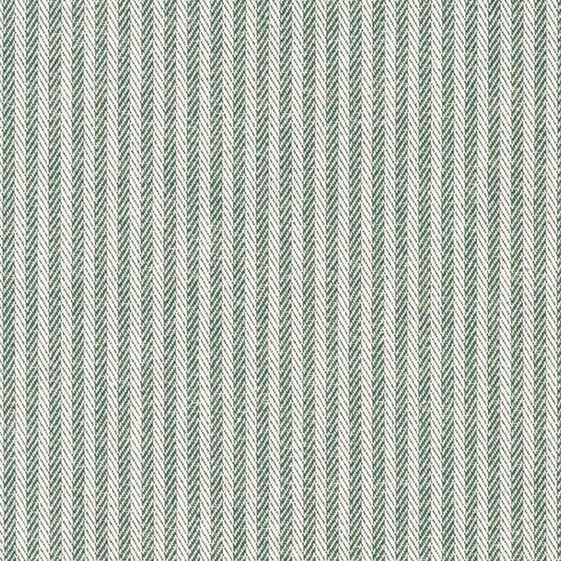 Meubelstof jacquard strip – groen,  image number 1