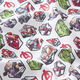 Cretonne Licentiestof Avengers motieftegels | Marvel – wit,  thumbnail number 2